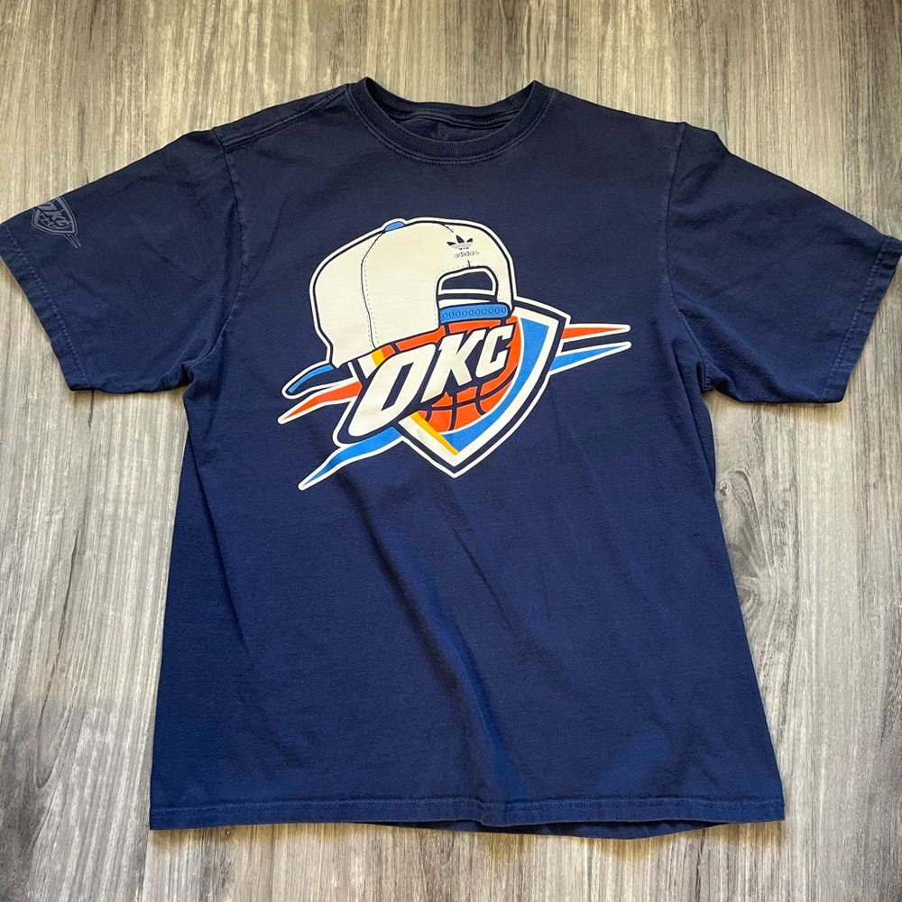‼️6/$12‼️ Mens Adidas OKC Thunder tee